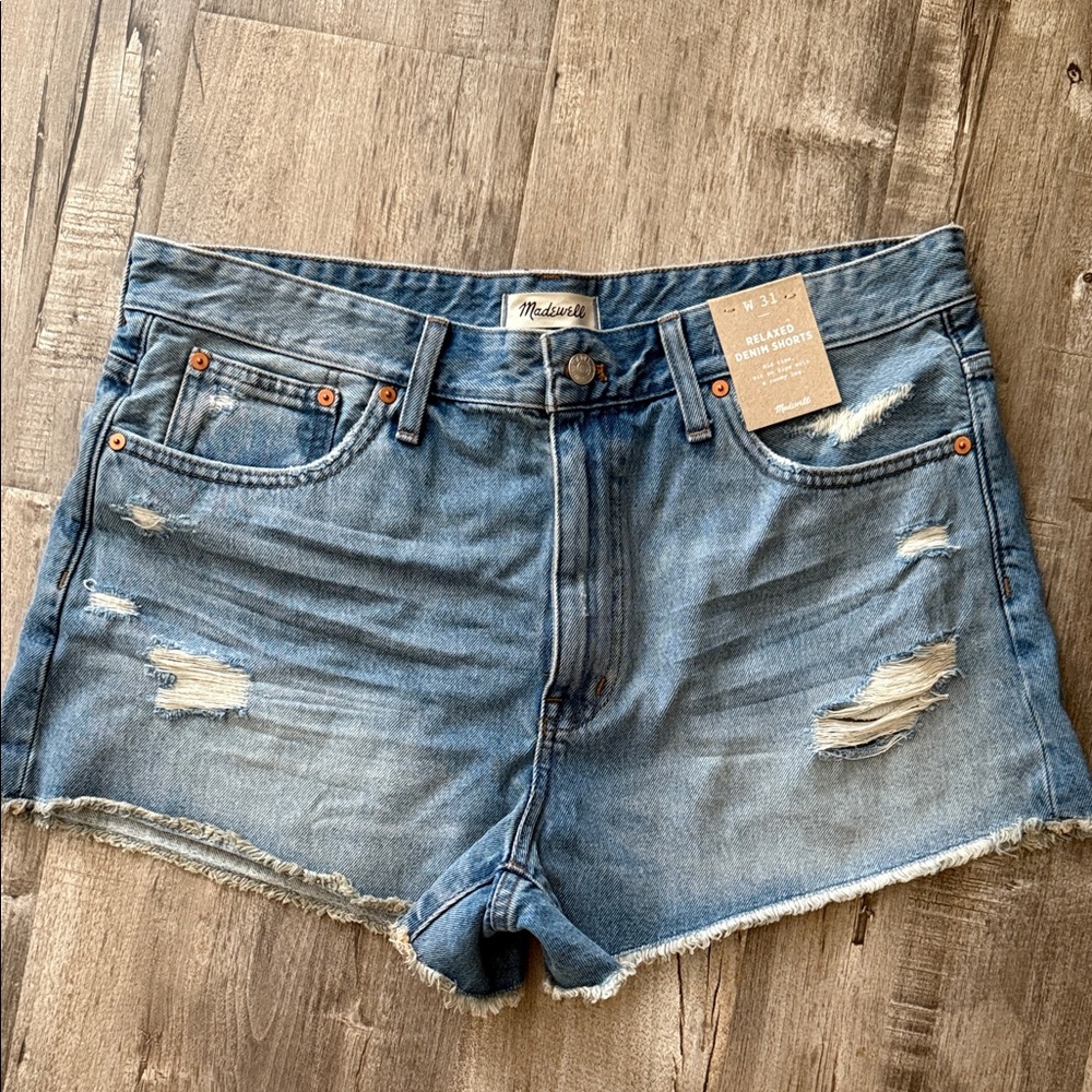 Madewell Women's Relaxed Denim Shorts